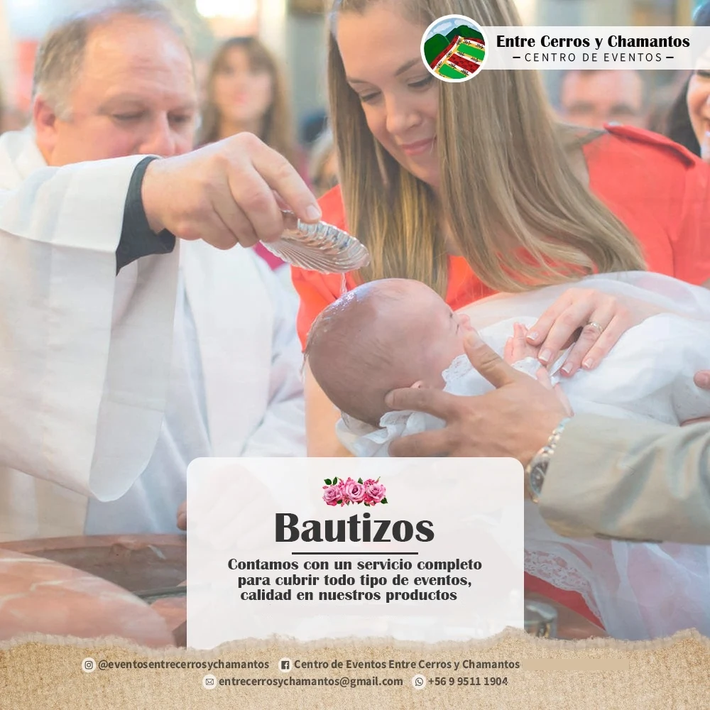Bautizo realizado en Entre Cerros y Chamantos