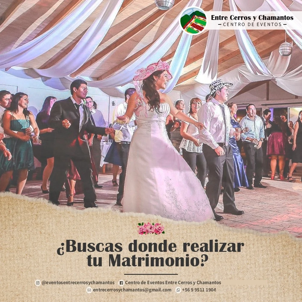 Matrimonio celebrado en Entre Cerros y Chamantos
